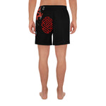 A Night in Tokyo Red Kanji Men's Athletic Long Shorts
