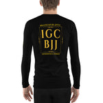 Greek and Gold Men's Rash Guard