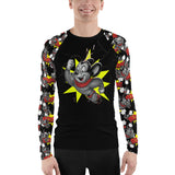 Vintage Mighty Mouse Men's Rash Guard