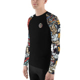Japanese Dragon and Tiger Men's Rash Guard