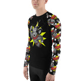 Vintage Mighty Mouse Men's Rash Guard