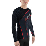 Men's Hexagon Time Travel Rash Guard