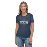 Blue Grunge T-shirt - Women's