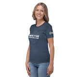 Blue Grunge T-shirt - Women's