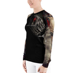 Steampunk Spinal Tap Women's Rash Guard