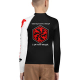 Shark Unisex Youth Rash Guard