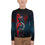 Silver Dragon Unisex Youth Rash Guard