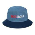 Denim bucket hat