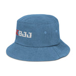 Denim bucket hat
