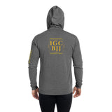 Greek and Gold Unisex zip hoodie