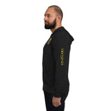 Greek and Gold Unisex zip hoodie