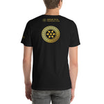 Greek and Gold Short-Sleeve Unisex T-Shirt
