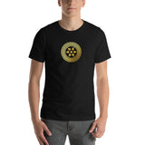 Greek and Gold Shield Short-Sleeve Unisex T-Shirt