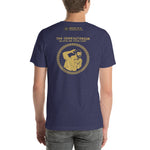 Greek and Gold Short-Sleeve Unisex T-Shirt
