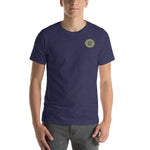 Greek and Gold Short-Sleeve Unisex T-Shirt