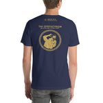 Greek and Gold Short-Sleeve Unisex T-Shirt