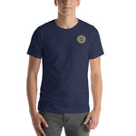 Greek and Gold Short-Sleeve Unisex T-Shirt