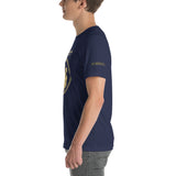 Greek and Gold Short-Sleeve Unisex T-Shirt