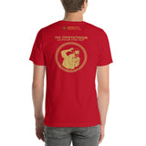 Greek and Gold Short-Sleeve Unisex T-Shirt