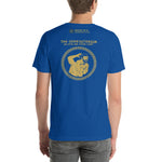 Greek and Gold Short-Sleeve Unisex T-Shirt
