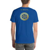Greek and Gold Short-Sleeve Unisex T-Shirt