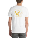 Greek and Gold Shield Short-Sleeve Unisex T-Shirt