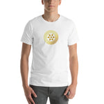 Greek and Gold Shield Short-Sleeve Unisex T-Shirt